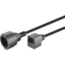 Goobay 55528 230V Tápkábel hosszabbító - 1,5m (55528) kábel és adapter