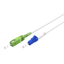 Goobay 59609 optikai patch kábel OS2 Simplex 2m - Fehér (59609) kábel és adapter