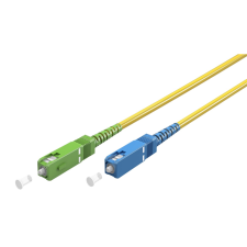 Goobay 59660 optikai patch kábel OS2 Simplex 3m - Sárga (59660) kábel és adapter