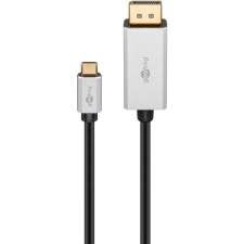 Goobay 60176 USB-C - DisplayPort Kábel 2m - Fekete (60176) kábel és adapter