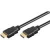 Goobay 61149 High Speed HDMI 2.0 - HDMI 2.0 Kábel 0.5m - Fekete (61149)