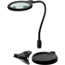 Goobay 64990 LED nagyító asztali lámpa - Fekete (64990) világítás