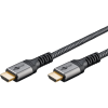 Goobay 64994 High Speed HDMI 2.0 - HDMI 2.0 Kábel 2m - Szürke (64994)