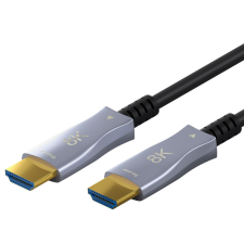 Goobay 65565 Optikai HDMI 2.1 Kábel 100m - Fekete kábel és adapter