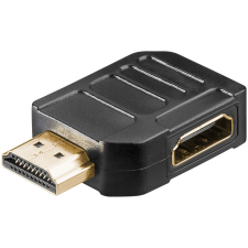Goobay 65750 HDMI apa - HDMI anya 90° Adapter kábel és adapter