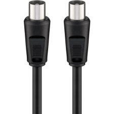 Goobay 68150 Koax antenna kábel 5m - Fekete (68150) kábel és adapter