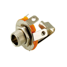 Goobay 6,3mm jack mono fém beépíthető aljzat (11084) (11084) kábel és adapter