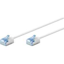 Goobay 74327 U/FTP Cat6a Patch kábel 0.25m - Fehér (RB74327) kábel és adapter