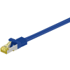 Goobay 91592 hálózati kábel Kék 1,5 M Cat7 S/FTP (S-STP)