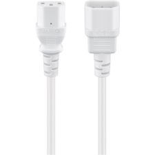 Goobay 97582 250V Tápkábel hosszabbító - 1m (97582) kábel és adapter