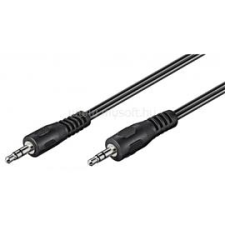 Goobay AUX audio csatlakozókábel, 3,5 mm-es sztereó, lapos kábel (GOOBAY_50931) kábel és adapter