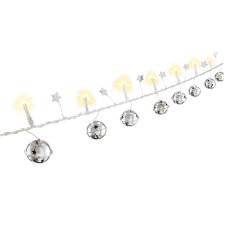 Goobay Bells Beltéri LED fényfüzér 1,3m - Meleg fehér karácsonyfa izzósor