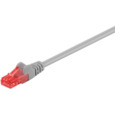 Goobay CAT6 patch U/UTP 10 m kábel szürke (68444) (G68444) kábel és adapter