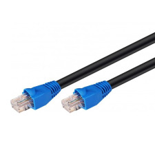 Goobay CAT6 U/UTP kültéri hálózati kábel 40m fekete (94394) kábel és adapter
