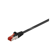 Goobay cat 6 patch kábel s/ftp (pimf), fekete 5m 68700 kábel és adapter