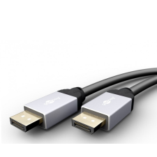 Goobay DisplayPort v1.2 - DisplayPort kábel 5m Fekete kábel és adapter