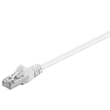 Goobay F/UTP CAT5e Patch kábel 25m - Fehér (95620) kábel és adapter
