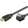 Goobay HDMI apa - HDMI apa kábel 3m - Fekete (61297)