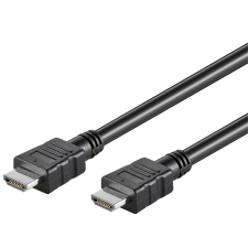 Goobay HDMI v1.4 - HDMI kábel 15m Fekete kábel és adapter