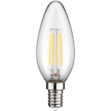 Goobay LED Filament Gyertya izzó 4W 470lm 2700K E14 - Meleg fehér (65390) izzó