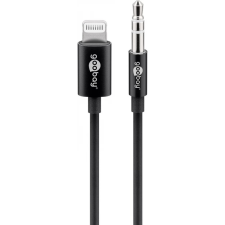 Goobay Lightning Jack Átalakító Fekete 1m 66805 kábel és adapter