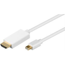 Goobay Mini DisplayPort/HDMI™ Adapterkabel 1.2, vergoldet, 2 m kábel és adapter