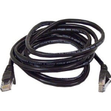 Goobay Patch kábel Cat6 U/UTP lapos fekete 1,5m (95382) (95382) kábel és adapter