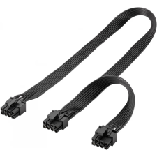 Goobay PCI Express 8 pin Elosztó Fekete 23cm 59714 kábel és adapter