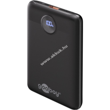 Goobay Powerbank 10000mAh, kézreálló és Compact, gyorstöltés power bank