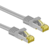 Goobay RJ45 CAT7 S/FTP -> RJ45 CAT7 S/FTP M/M adatkábel 10m szürke (91639) (91639)