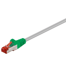 Goobay S/FTP CAT6 Crossover patch kábel 5m - Szürke (68463) kábel és adapter
