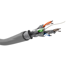 Goobay S/FTP CAT6 Installációs kábel 100m - Szürke (93953) kábel és adapter