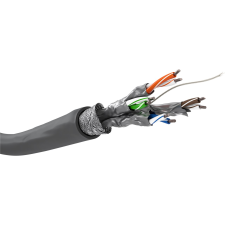 Goobay S/FTP CAT6 Installációs kábel 305m - Szürke (95696) kábel és adapter
