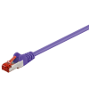 Goobay S/FTP CAT6 Patch kábel 0.15m - Ibolya (92461)