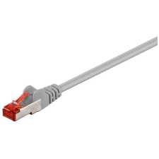 Goobay S/FTP CAT6 Patch kábel 0.5m Szürke (93568) kábel és adapter