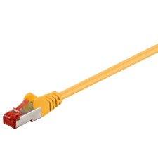 Goobay S/FTP CAT6 Patch kábel 3m - Sárga (68302) kábel és adapter