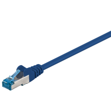 Goobay S/FTP CAT6a Patch kábel 1.5m - Kék (95599) kábel és adapter
