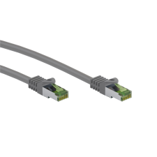 Goobay S/FTP CAT8.1 Patch kábel 3m - Szürke kábel és adapter