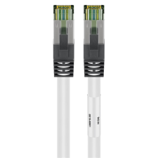 Goobay S/FTP CAT8.1 Patch kábel 5m - Fehér (55127) kábel és adapter