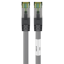 Goobay S/FTP CAT8.1 Patch kábel 5m - Szürke (55139) kábel és adapter