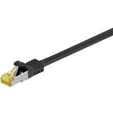Goobay S/FTP CAT 6A Patch kábel + CAT 7 nyers kábel 30m - Fekete (91680) kábel és adapter
