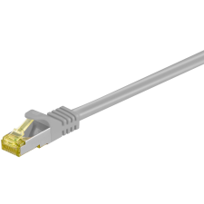 Goobay S/FTP CAT 6A patch kábel + CAT 7 nyers kábel 30m - Szürke (91675) kábel és adapter