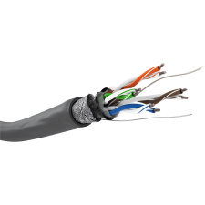 Goobay SF/UTP CAT5e Patch kábel 305 m - Szürke (95708) kábel és adapter