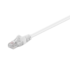 Goobay U/UTP CAT5e Patch kábel 0.25m - Fehér (68614) kábel és adapter