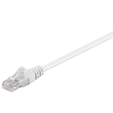 Goobay U/UTP CAT5e Patch kábel 7.5m - Fehér (68510) kábel és adapter