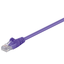 Goobay U/UTP CAT5e Patch kábel 7.5m - Lila (95246) kábel és adapter