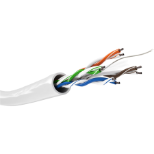 Goobay U/UTP CAT6 Installációs kábel 100m - Fehér (94964) kábel és adapter