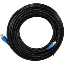 Goobay U/UTP CAT6 Kültéri patch kábel 50m - Fekete (94395) kábel és adapter