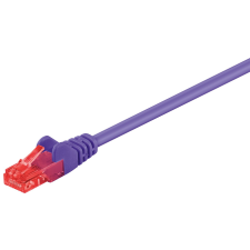 Goobay U/UTP CAT6 Patch kábel 1m - Ibolya kábel és adapter
