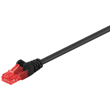 Goobay U/UTP CAT6 Patch kábel 2m - Fekete (68680) kábel és adapter